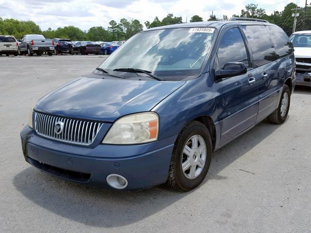 2MRDA20274BJ12176 - 2004 MERCURY MONTEREY BLUE photo 2