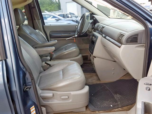 2MRDA20274BJ12176 - 2004 MERCURY MONTEREY BLUE photo 5