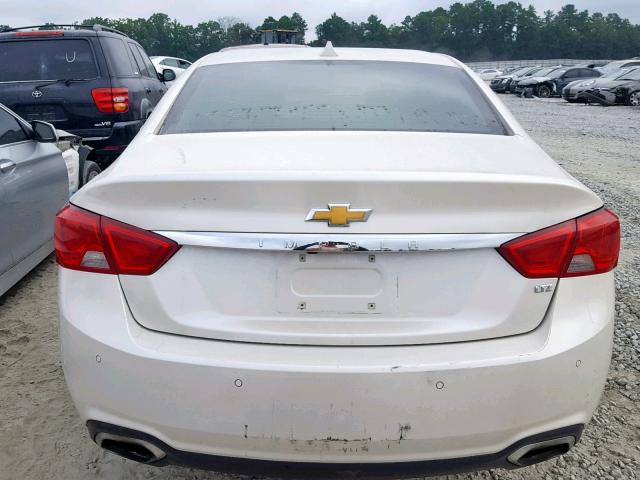 1G1155S3XEU153956 - 2014 CHEVROLET IMPALA LTZ WHITE photo 9