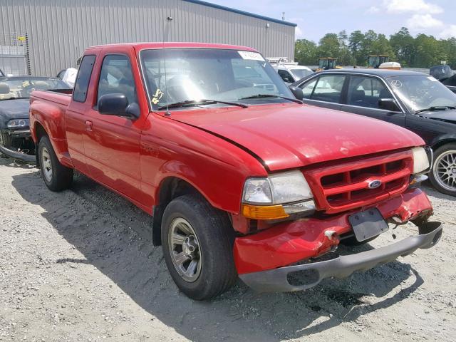 1FTYR14V2YTA72638 - 2000 FORD RANGER SUP RED photo 1