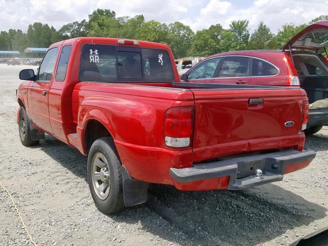 1FTYR14V2YTA72638 - 2000 FORD RANGER SUP RED photo 3