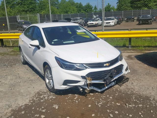 1G1BE5SMXH7230079 - 2017 CHEVROLET CRUZE LT WHITE photo 1