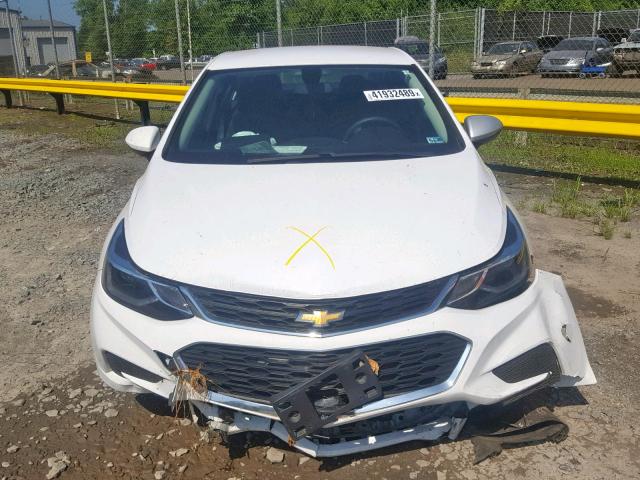 1G1BE5SMXH7230079 - 2017 CHEVROLET CRUZE LT WHITE photo 7