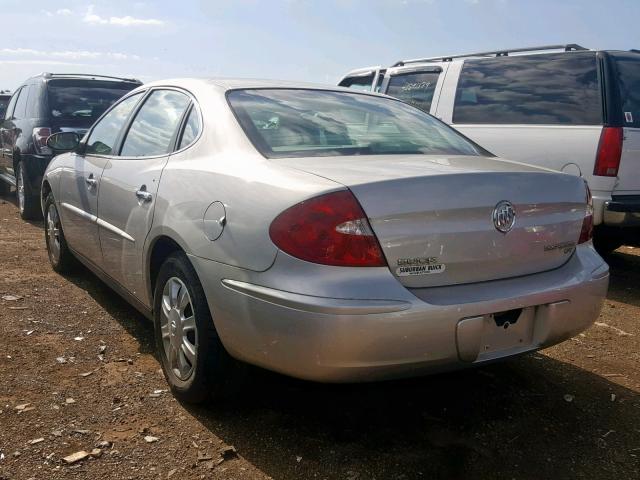 2G4WC552871124598 - 2007 BUICK LACROSSE C SILVER photo 3
