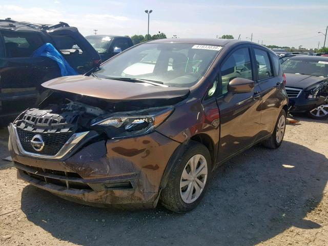 3N1CE2CP2HL354350 - 2017 NISSAN VERSA NOTE BROWN photo 2