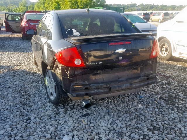 1G1AT58HX97144445 - 2009 CHEVROLET COBALT LT BLACK photo 9