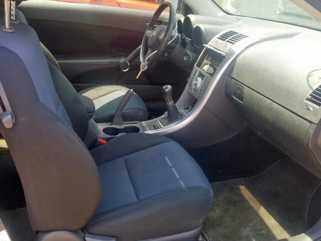 JTKDE177970163051 - 2007 TOYOTA SCION TC BLUE photo 5