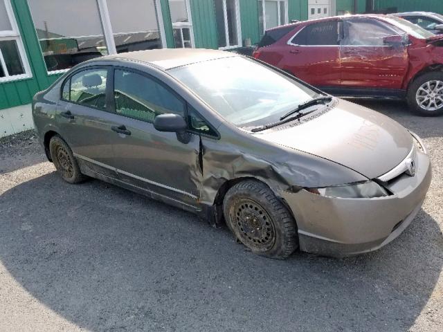 2HGFA153X6H012047 - 2006 HONDA CIVIC DX GRAY photo 1