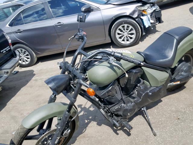 JH2SC6707DK300533 - 2013 HONDA VT1300 CS GREEN photo 2