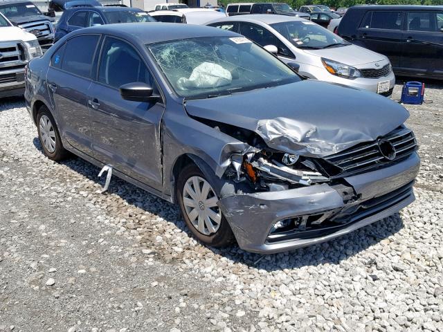 3VW2K7AJ6FM357334 - 2015 VOLKSWAGEN JETTA BASE SILVER photo 1