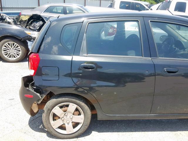 KL1TD66678B123527 - 2008 CHEVROLET AVEO BASE Qara foto 10