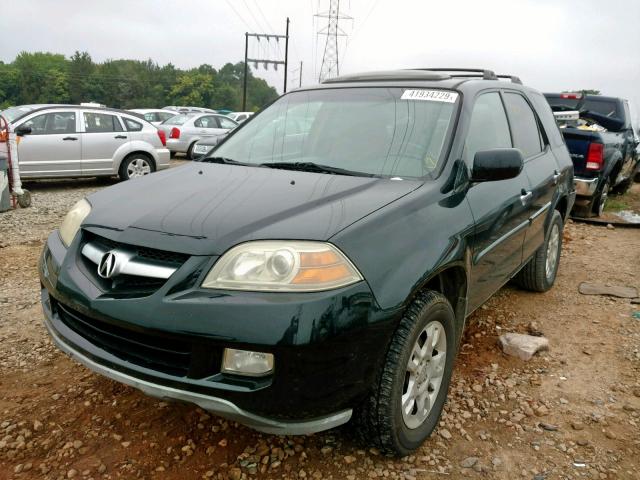 2HNYD18876H518774 - 2006 ACURA MDX TOURIN BLACK photo 2