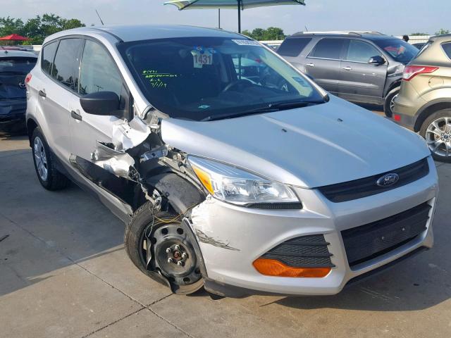 1FMCU0F72DUD17276 - 2013 FORD ESCAPE S SILVER photo 1