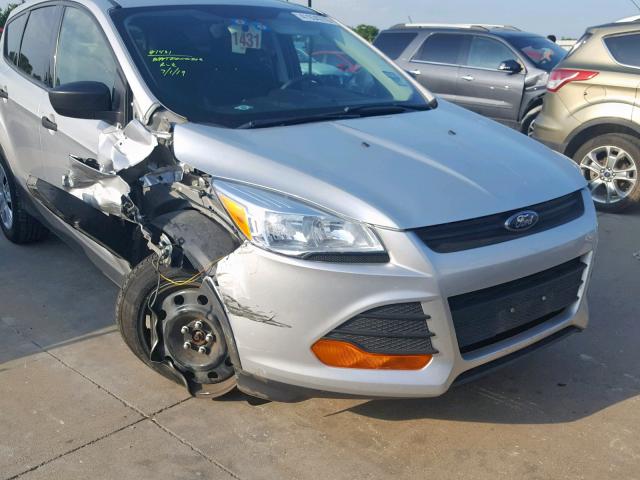 1FMCU0F72DUD17276 - 2013 FORD ESCAPE S SILVER photo 9