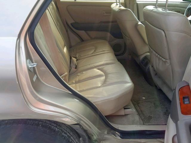 JT6HF10U2Y0104292 - 2000 LEXUS RX 300 GOLD photo 6