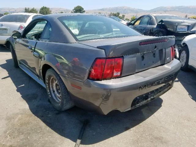 1FAFP42XX4F198554 - 2004 FORD MUSTANG GT GRAY photo 3