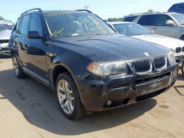 WBXPA934X6WG75946 - 2006 BMW X3 3.0I BLACK photo 1