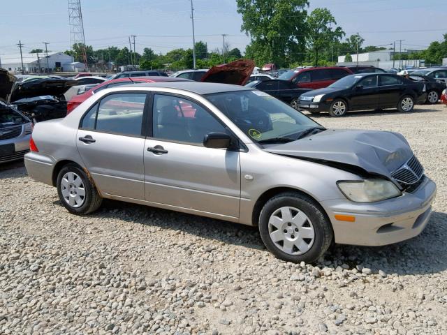 JA3AJ26E83U043965 - 2003 MITSUBISHI LANCER ES SILVER photo 9