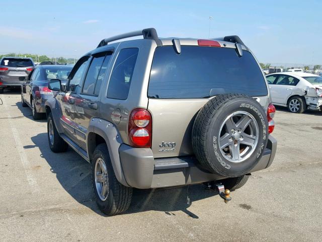 1J4GL38K15W685203 - 2005 JEEP LIBERTY RE GOLD photo 3