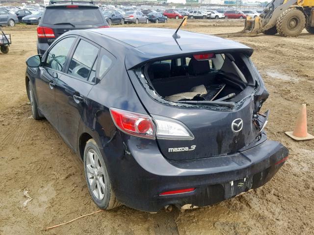 JM1BL1KF1B1450499 - 2011 MAZDA 3 I BLACK photo 3