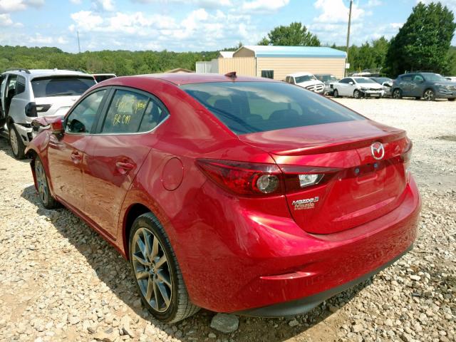 3MZBN1V30JM247808 - 2018 MAZDA 3 TOURING RED photo 3