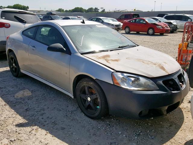 1G2ZK17K194246192 - 2009 PONTIAC G6 GT SILVER photo 1