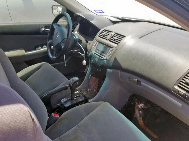 1HGCM56307A004457 - 2007 HONDA ACCORD SE BLUE photo 5