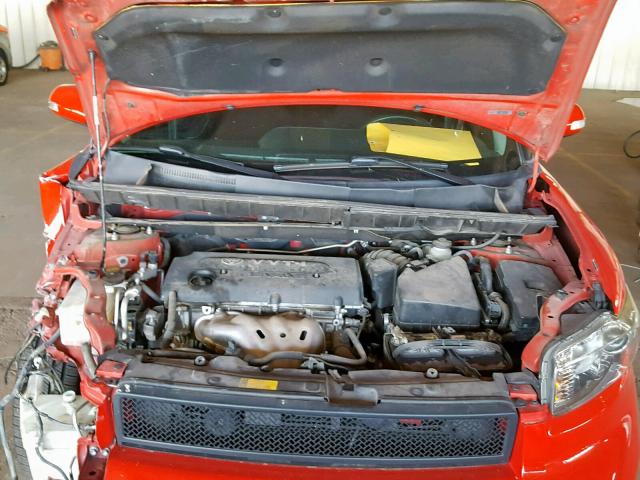 JTLKE50E091097540 - 2009 TOYOTA SCION XB 红色 照片 7