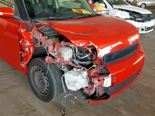 JTLKE50E091097540 - 2009 TOYOTA SCION XB 红色 照片 9