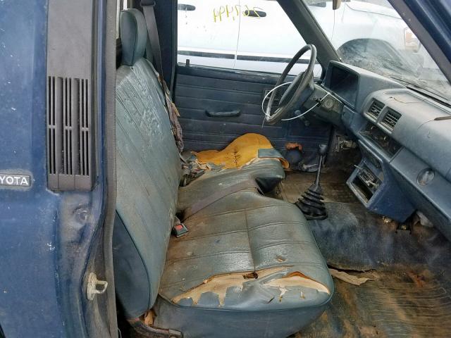 JT4RN50R0J5175082 - 1988 TOYOTA PICKUP 1/2 BLUE photo 5