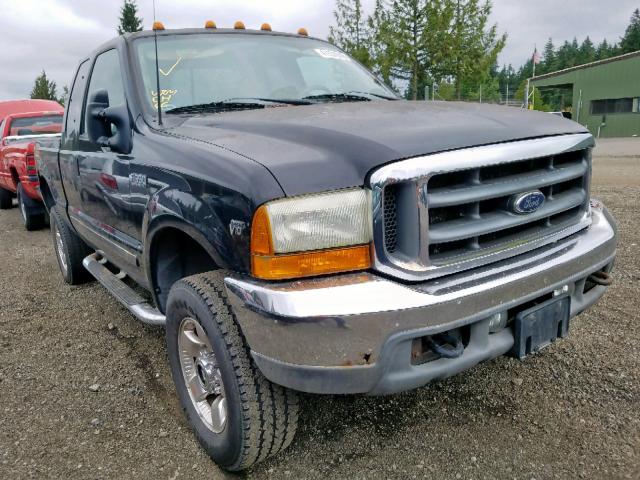 1FTSX31S11ED81819 - 2001 FORD F350 SRW S BLACK photo 1