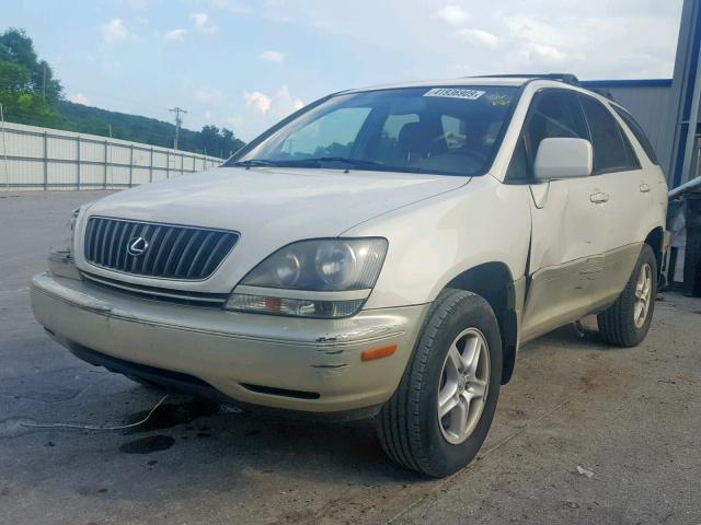 JT6GF10U9Y0047486 - 2000 LEXUS RX 300 WHITE photo 2