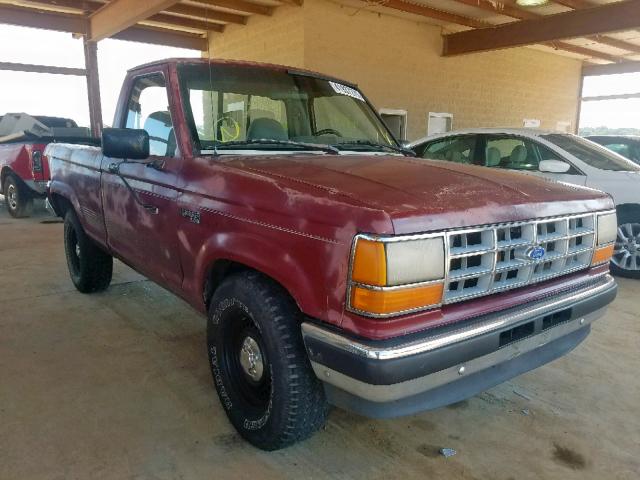 1FTCR10A2NUC61857 - 1992 FORD RANGER MAROON photo 1