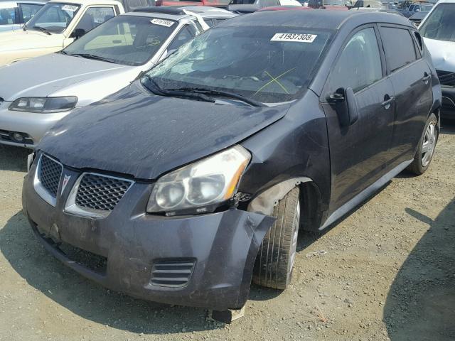 5Y2SL67849Z445610 - 2009 PONTIAC VIBE CHARCOAL photo 2