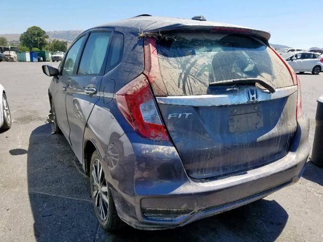 3HGGK5H83JM712843 - 2018 HONDA FIT EX CHARCOAL photo 3