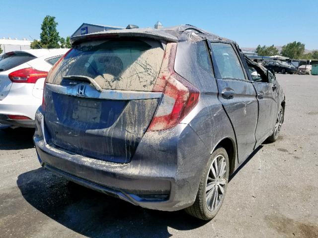 3HGGK5H83JM712843 - 2018 HONDA FIT EX CHARCOAL photo 4