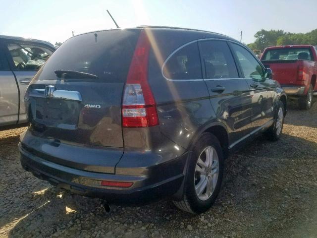 5J6RE4H70BL059062 - 2011 HONDA CR-V EXL GRAY photo 4