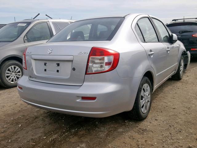 JS2YC5A22A6300568 - 2010 SUZUKI SX4 LE SILVER photo 4