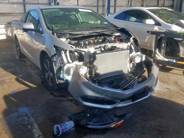 2HGFG3B80FH530825 - 2015 HONDA CIVIC EX SILVER photo 1