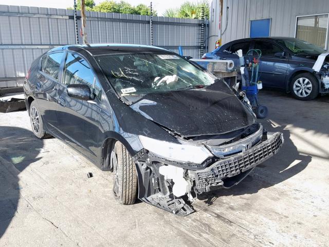 JHMZE2H59DS000561 - 2013 HONDA INSIGHT LX BLACK photo 1