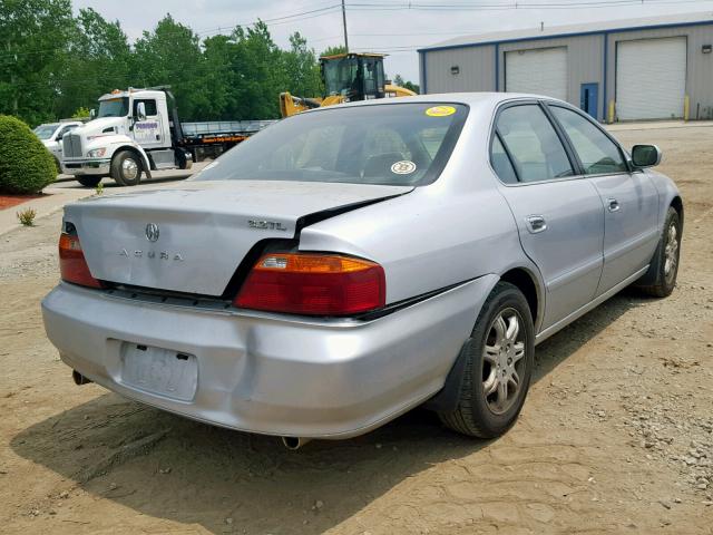 19UUA56691A019862 - 2001 ACURA 3.2TL SILVER photo 4