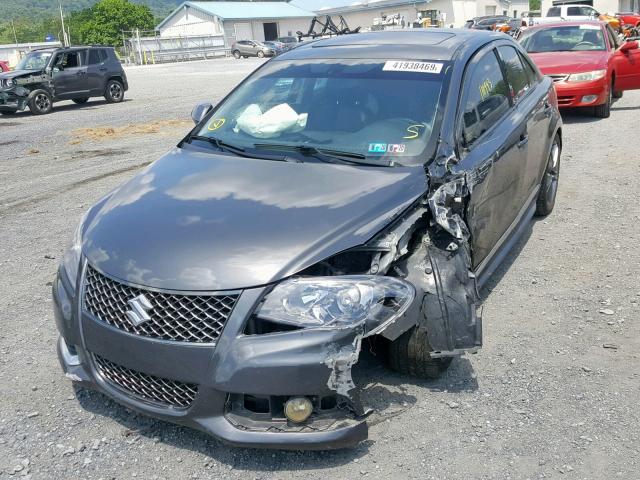 JS2RE9A81B6110725 - 2011 SUZUKI KIZASHI SP GRAY photo 2