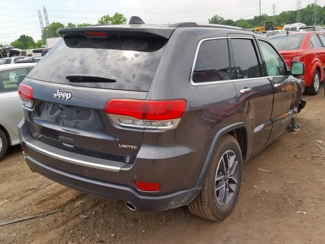 1C4RJEBG7KC789292 - 2019 JEEP GRAND CHER GRAY photo 4