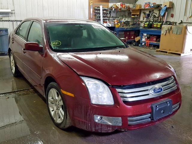 3FAFP08126R132596 - 2006 FORD FUSION SEL MAROON photo 1