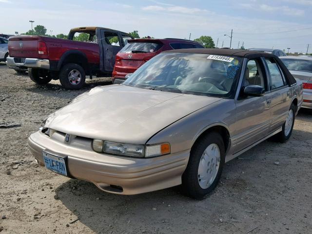 1G3WH52M8VF335950 - 1997 OLDSMOBILE CUTLASS SU TAN photo 2