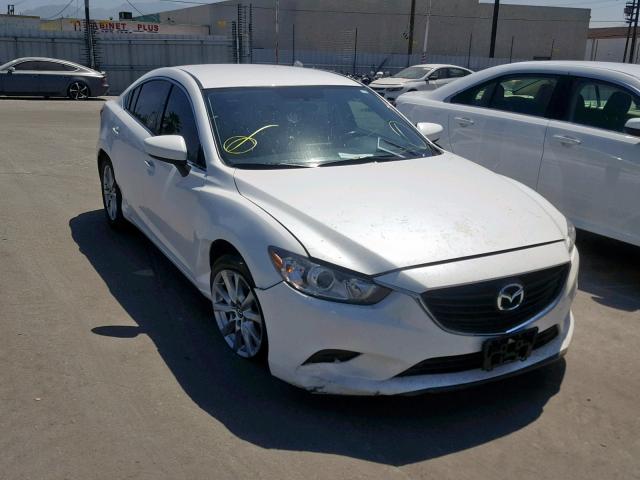 JM1GJ1U52G1487004 - 2016 MAZDA 6 SPORT WHITE photo 1