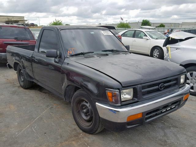 4TARN81A2NZ019310 - 1992 TOYOTA PICKUP 1/2 BLACK photo 1