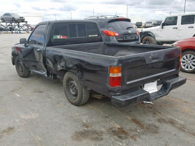 4TARN81A2NZ019310 - 1992 TOYOTA PICKUP 1/2 BLACK photo 3