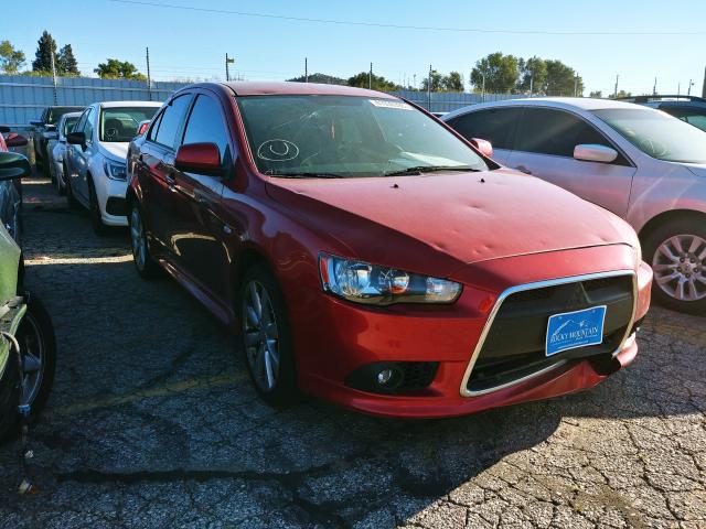 JA32U8FW1CU023399 - 2012 MITSUBISHI LANCER GT RED photo 1