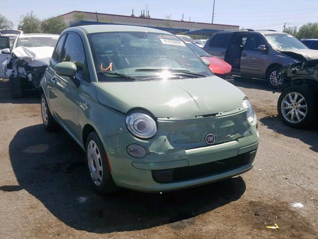 3C3CFFAR3DT738352 - 2013 FIAT 500 POP GREEN photo 1